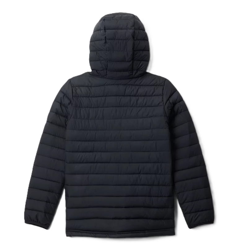 Columbia Boy's Powder Lite™ II Hooded Insulated Jacket Black