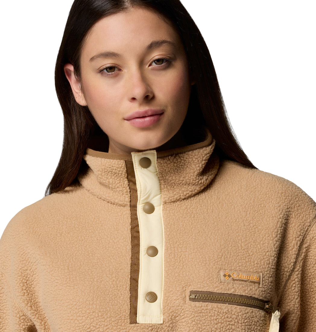 Columbia Helvetia™ II Cropped Sherpa Half Snap Fleece Canoe