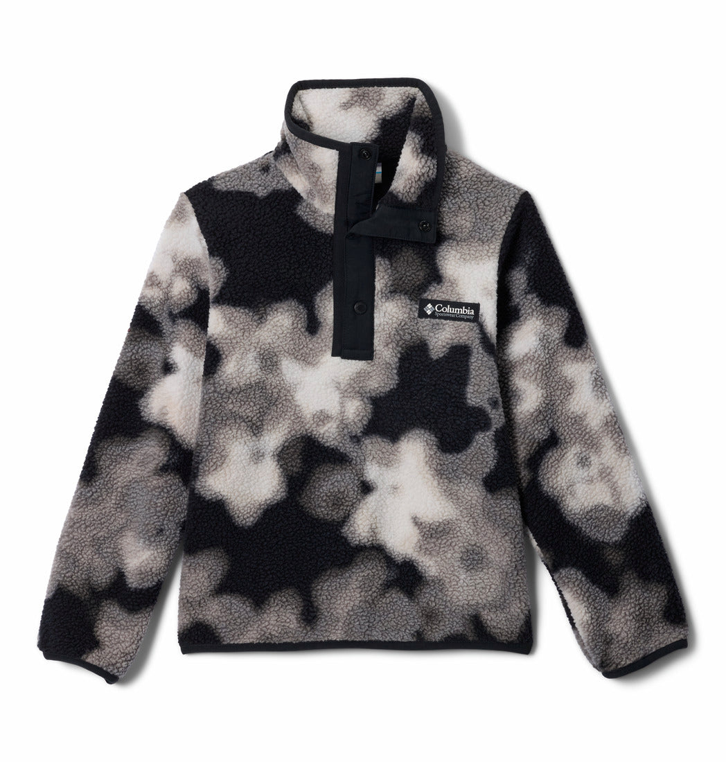 Columbia Youth Helvetia™ II Sherpa Half Snap Printed Fleece