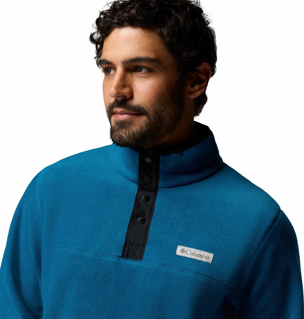 Columbia Men's Steens Mountain™ II Half Snap Fleece Phoenix Blue