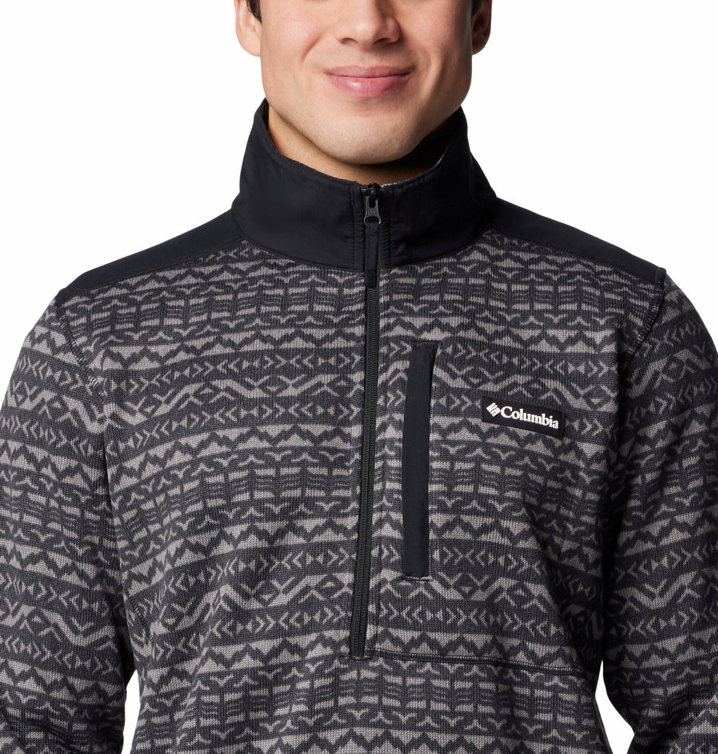 Columbia Men's Sweater Weather™ III Half Zip Printed Fleece