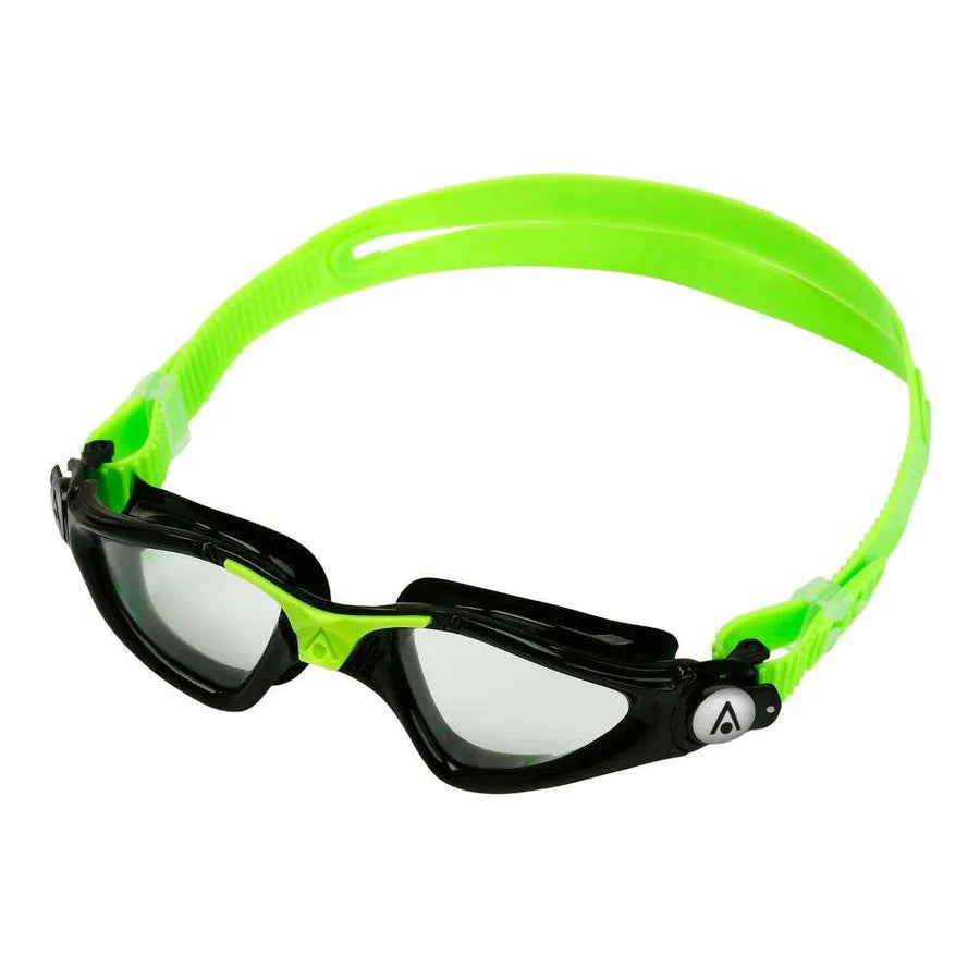 Aqua Sphere Kayenne Junior Swimming Goggles Green Black Clear