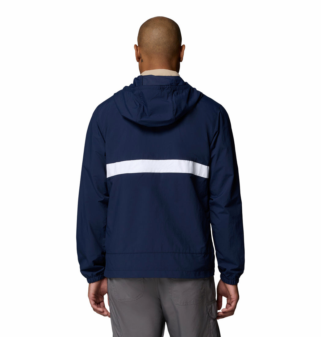 Columbia Spire Valley™ Hooded Windbreaker Navy White