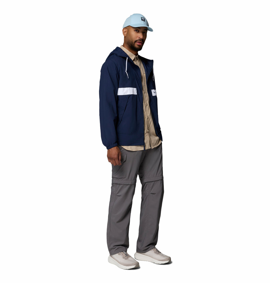 Columbia Spire Valley™ Hooded Windbreaker Navy White