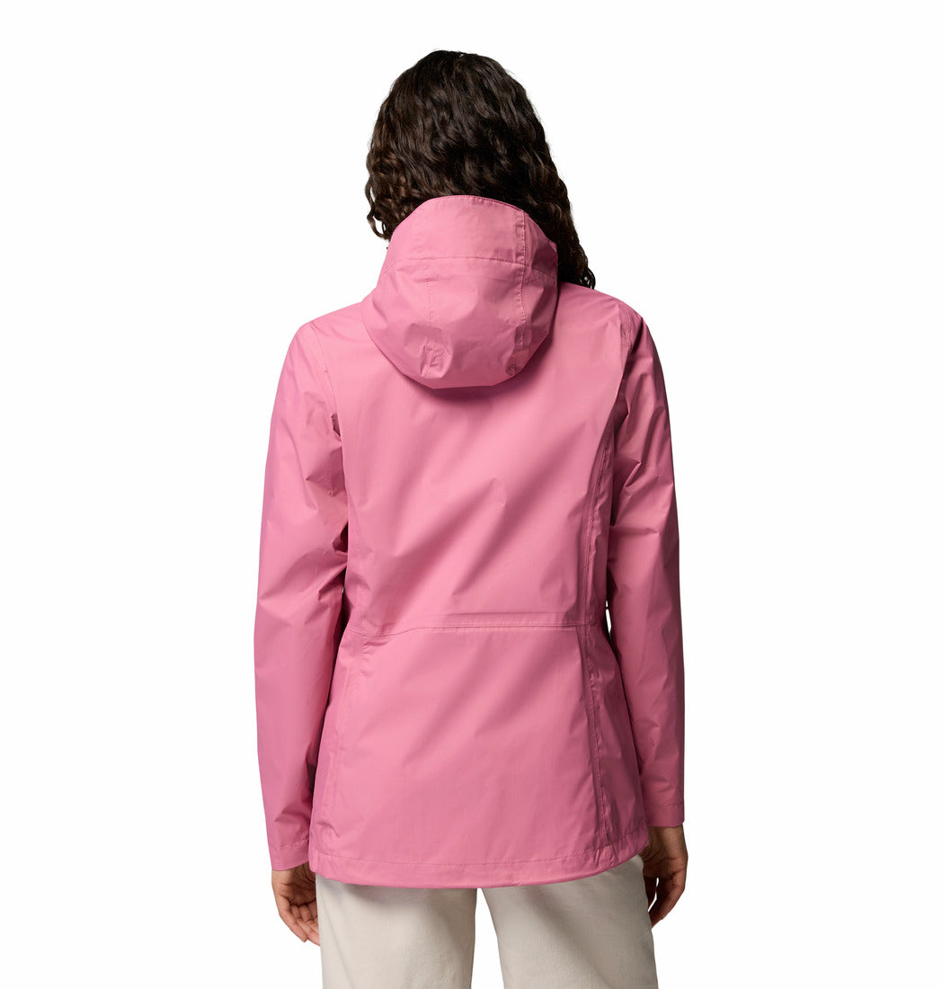 Columbia Women's Pouring Adventure™ III Waterproof Hiking Jacket Rosette