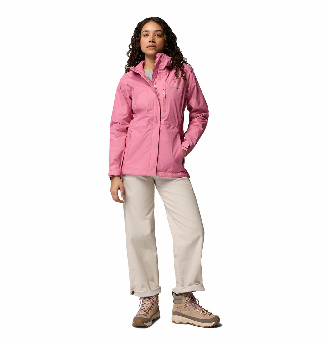 Columbia Women's Pouring Adventure™ III Waterproof Hiking Jacket Rosette