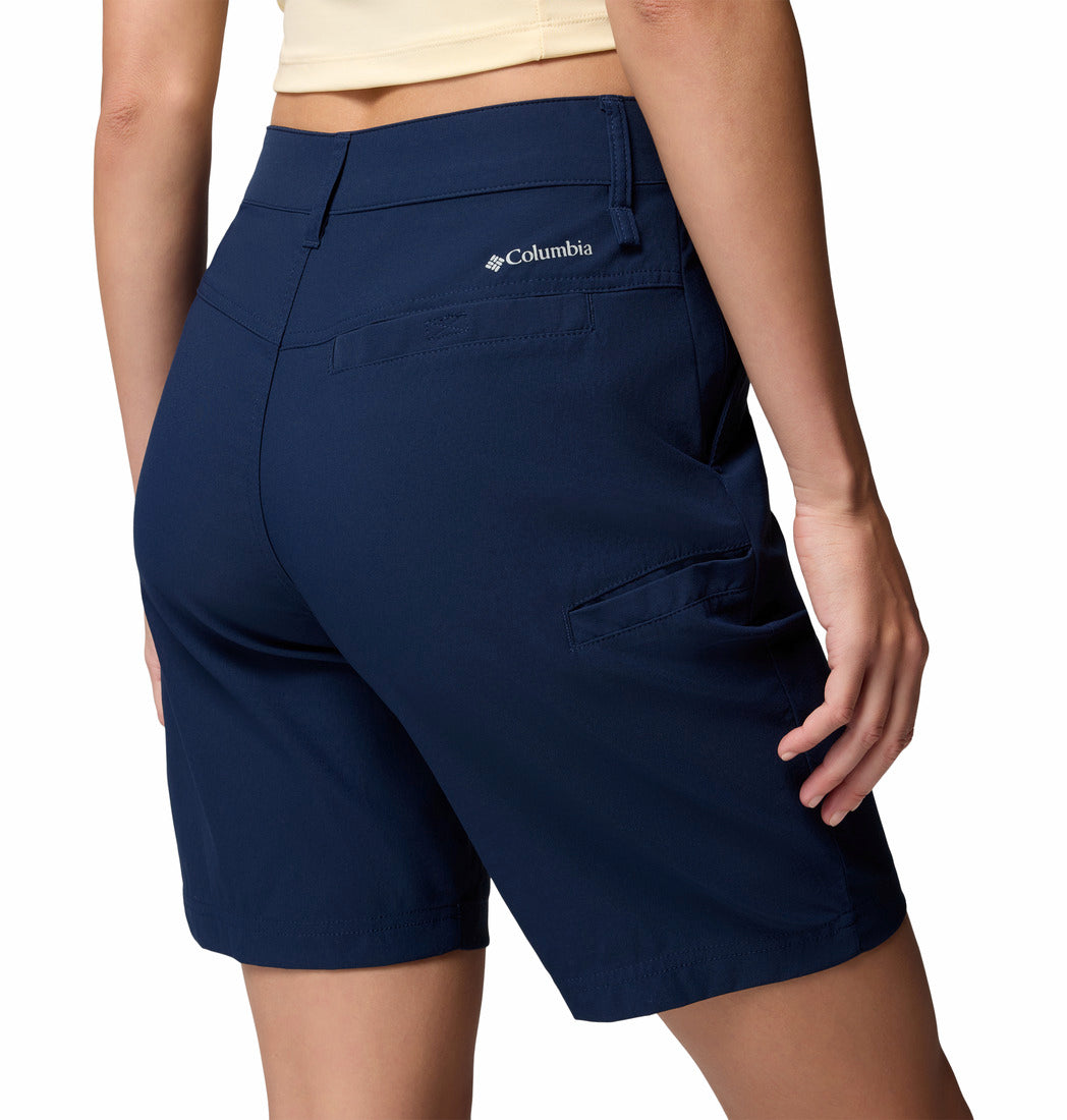 Columbia Women's Leslie Falls™ Long Hiking Shorts II Navy