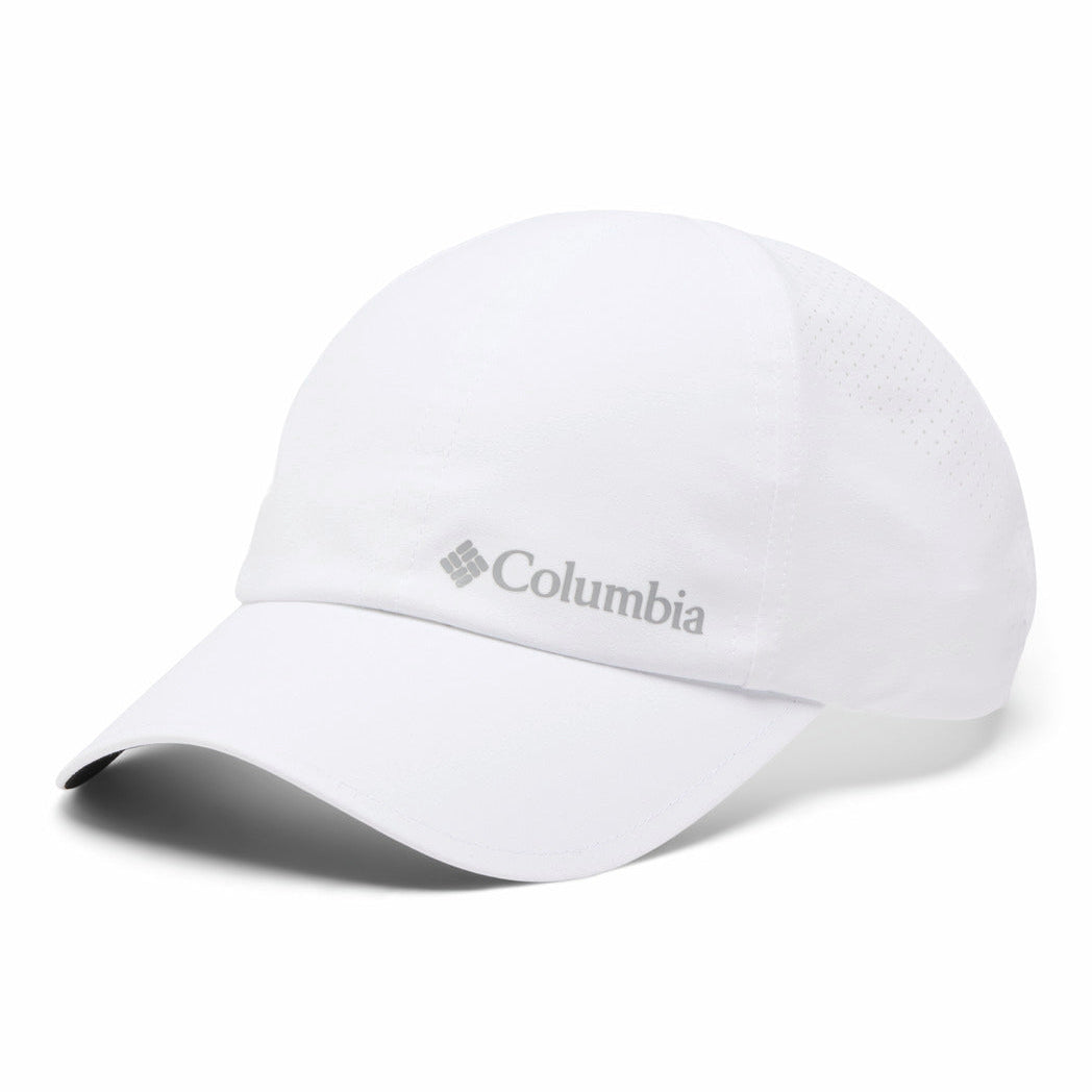 White Columbia cap on a white background