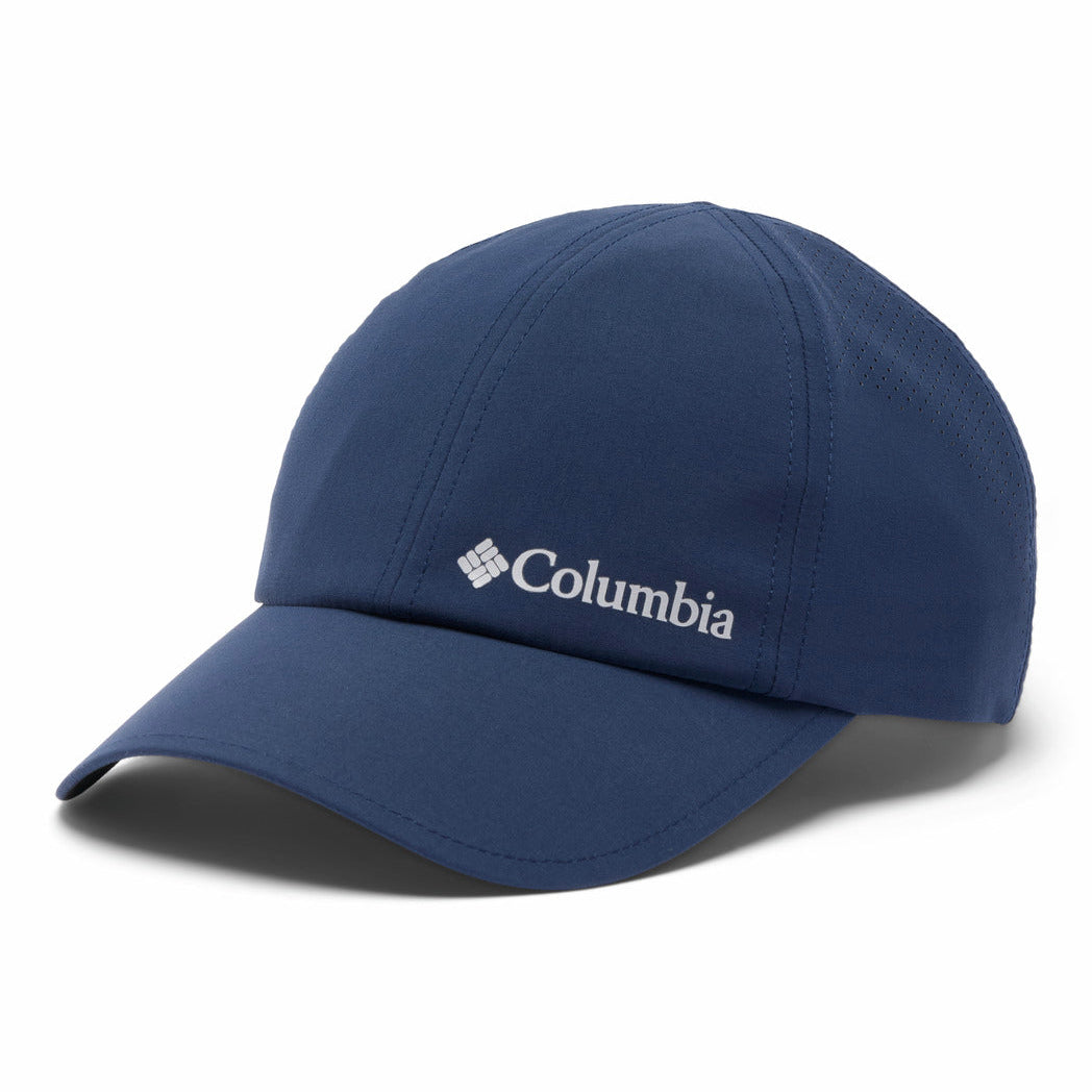 Blue Columbia cap on a white background