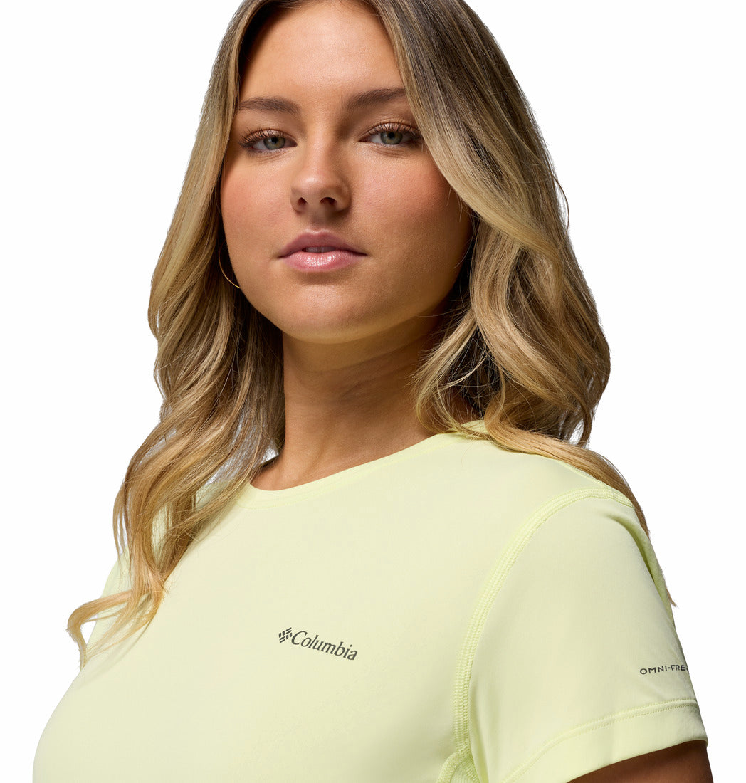 Columbia Women's Zero Rules™ Light Technical T-Shirt Citron Haze