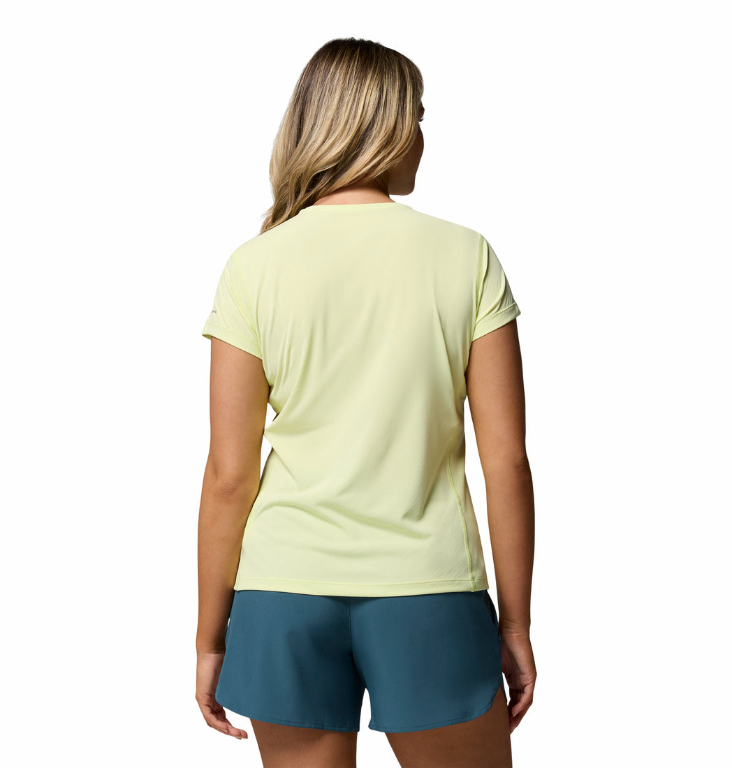 Columbia Women's Zero Rules™ Light Technical T-Shirt Citron Haze
