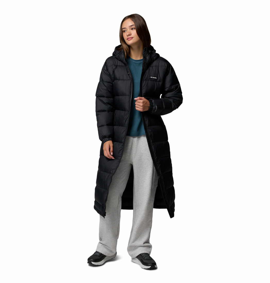Columbia Women's Pike Lake™ III Long Hooded Puffer Jacket Black