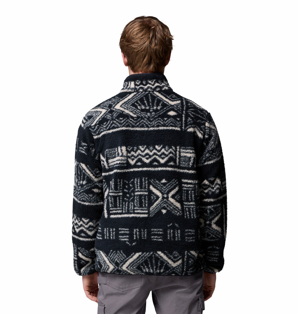 Columbia Men's Rugged Ridge™ Sherpa Half Zip Fleece Black