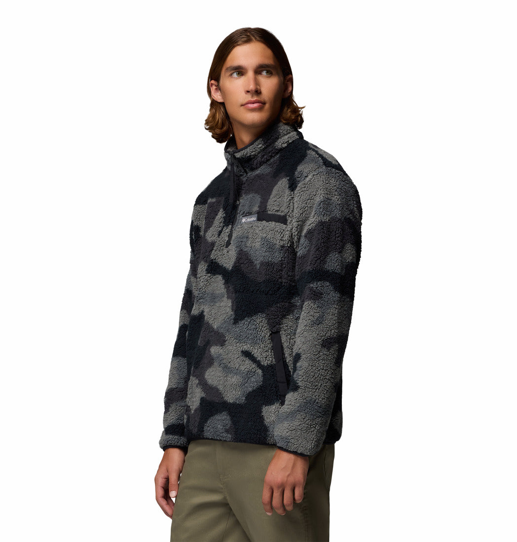 Columbia Men's Rugged Ridge™ Sherpa Half Zip Fleece Camo
