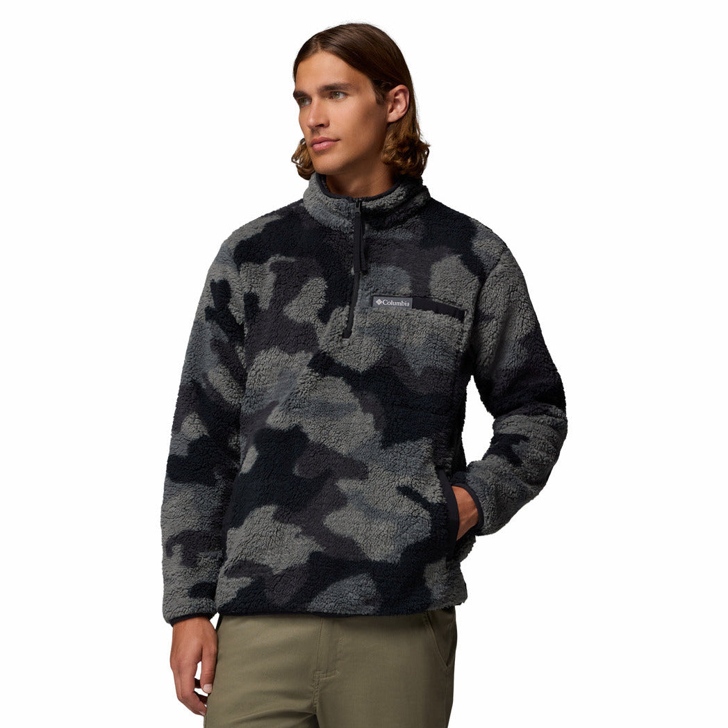 Columbia Men's Rugged Ridge™ Sherpa Half Zip Fleece Camo