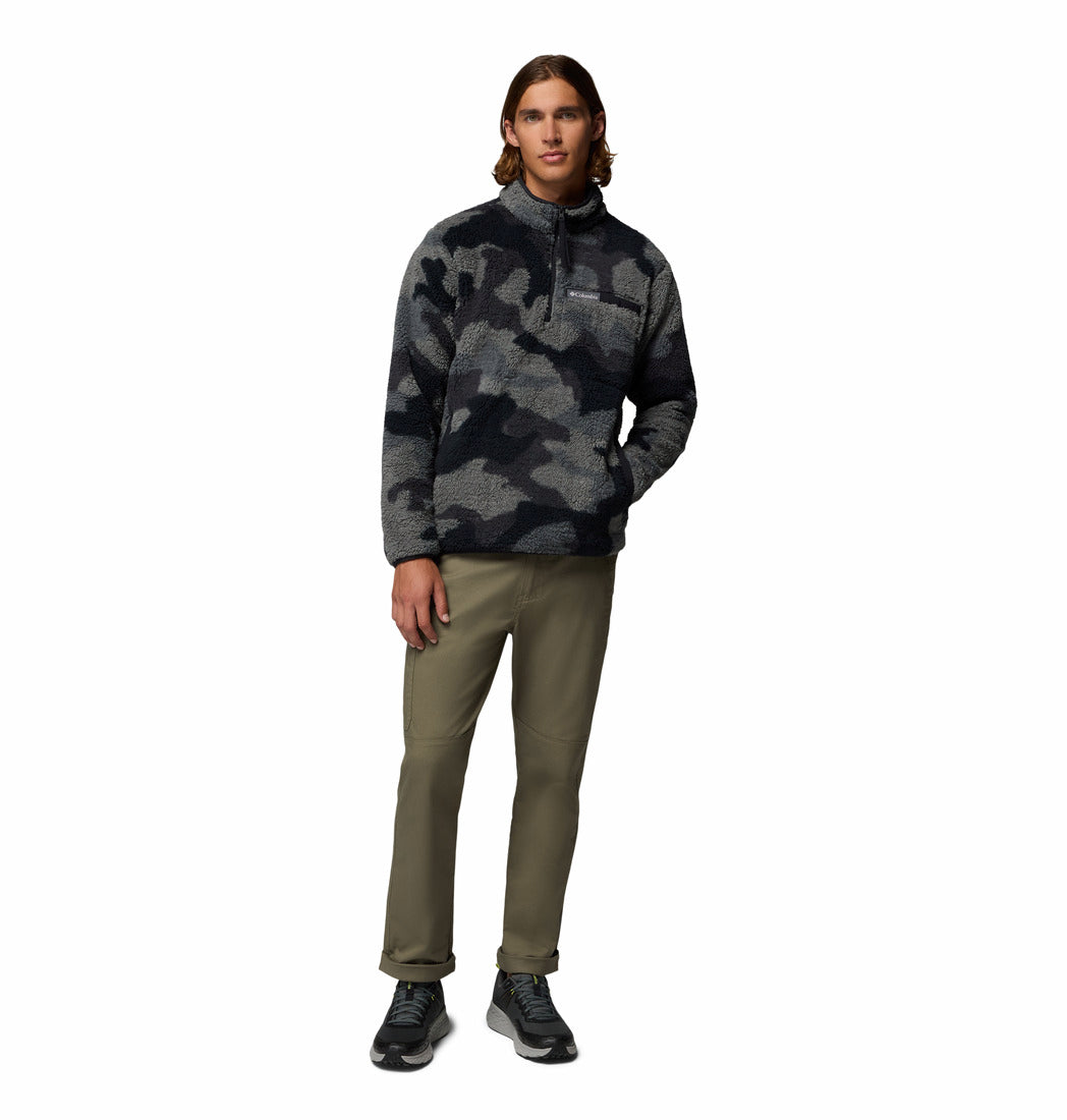 Columbia Men's Rugged Ridge™ Sherpa Half Zip Fleece Camo