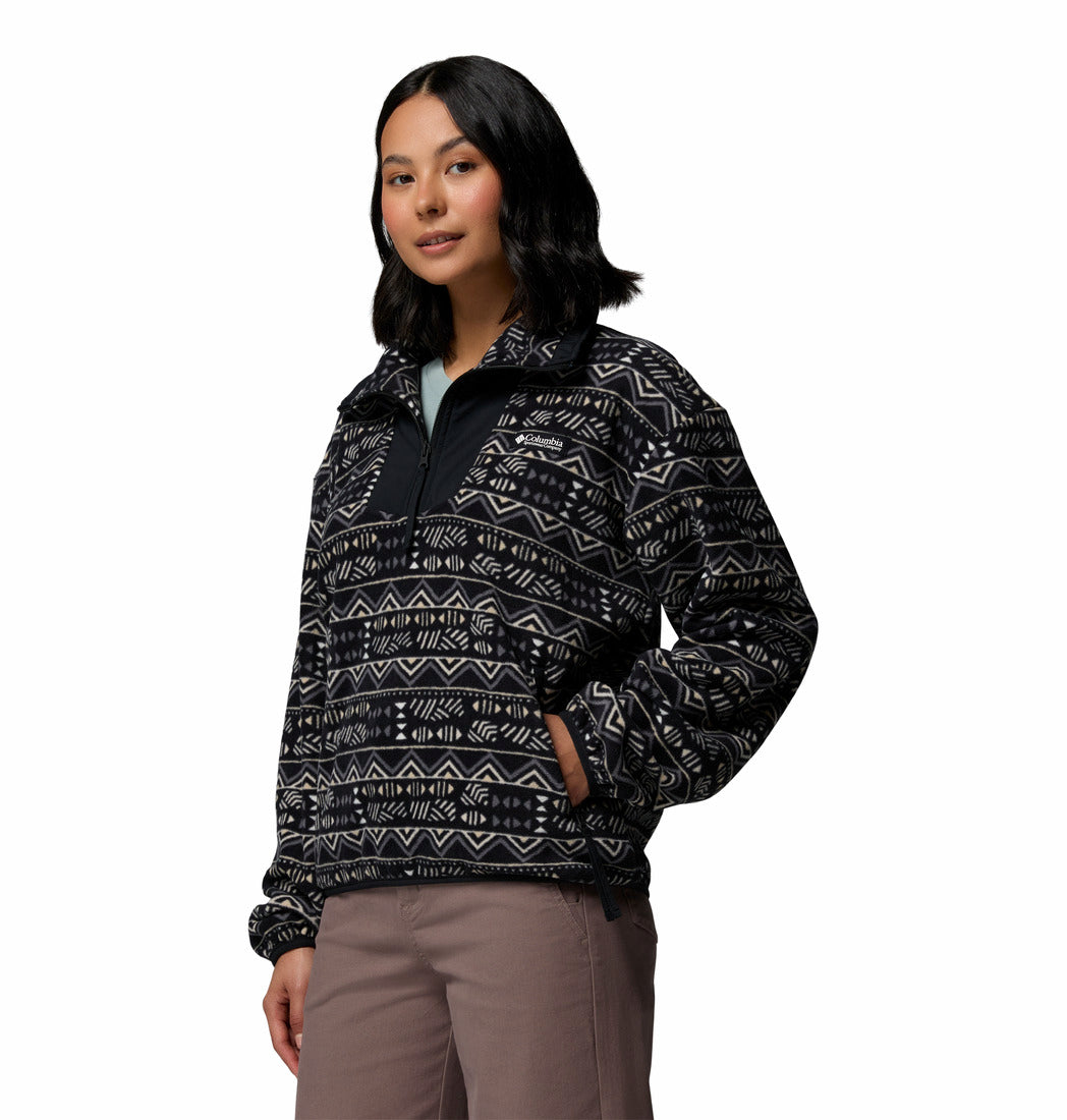 Columbia Women's Sequoia Grove™ Printed Half Zip Fleece Horizons
