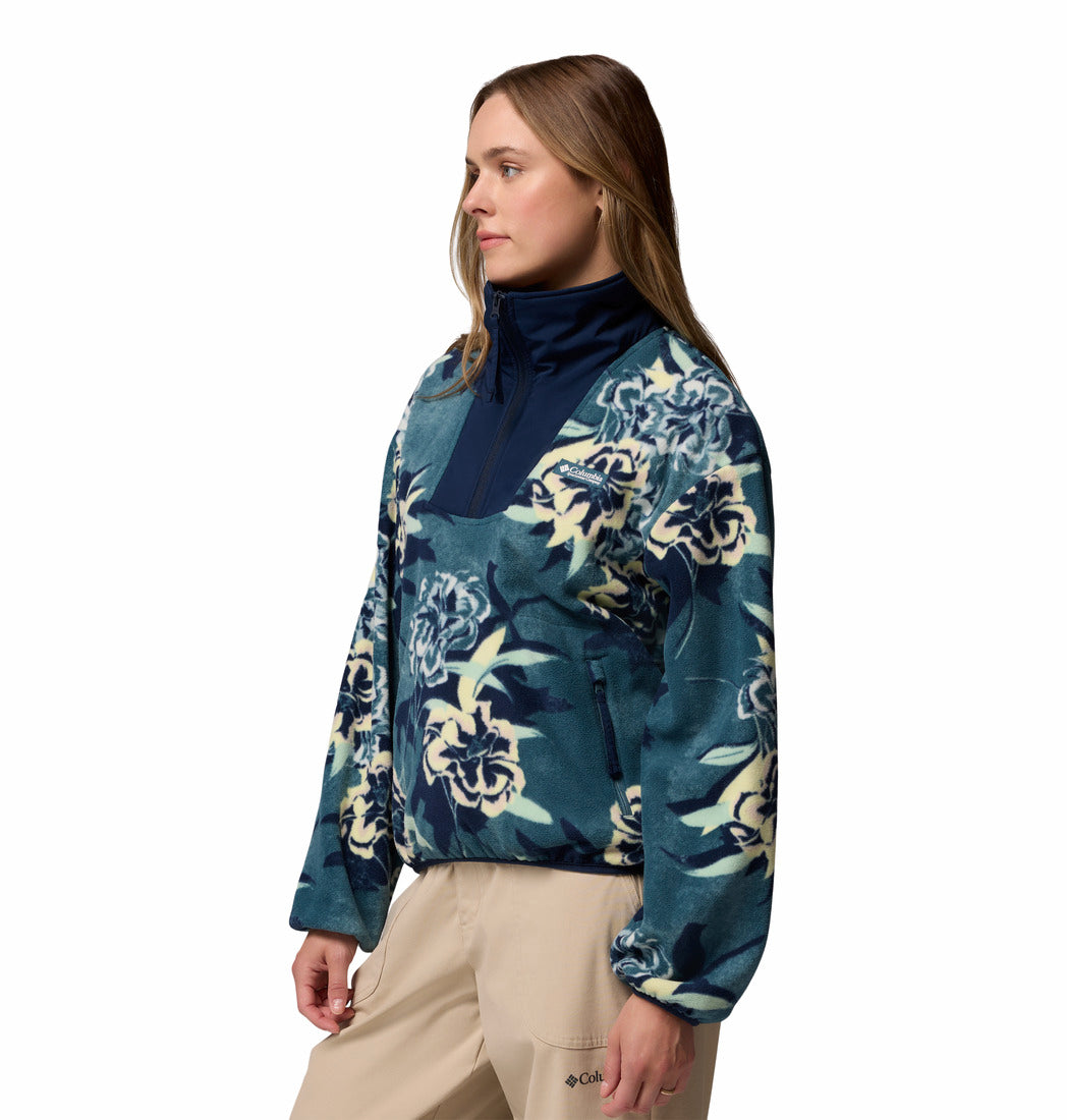 Columbia Women's Sequoia Grove™ Printed Half Zip Fleece