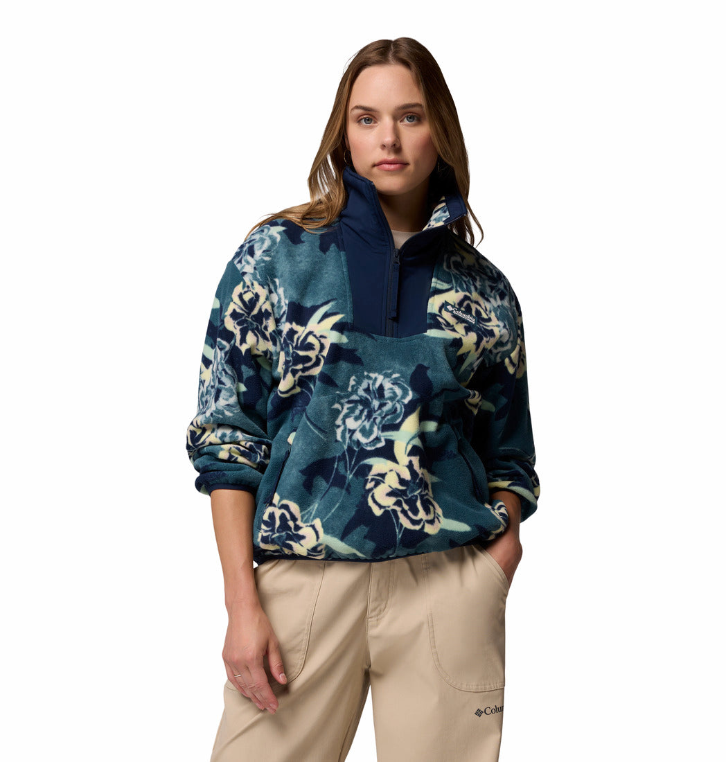 Columbia Women's Sequoia Grove™ Printed Half Zip Fleece