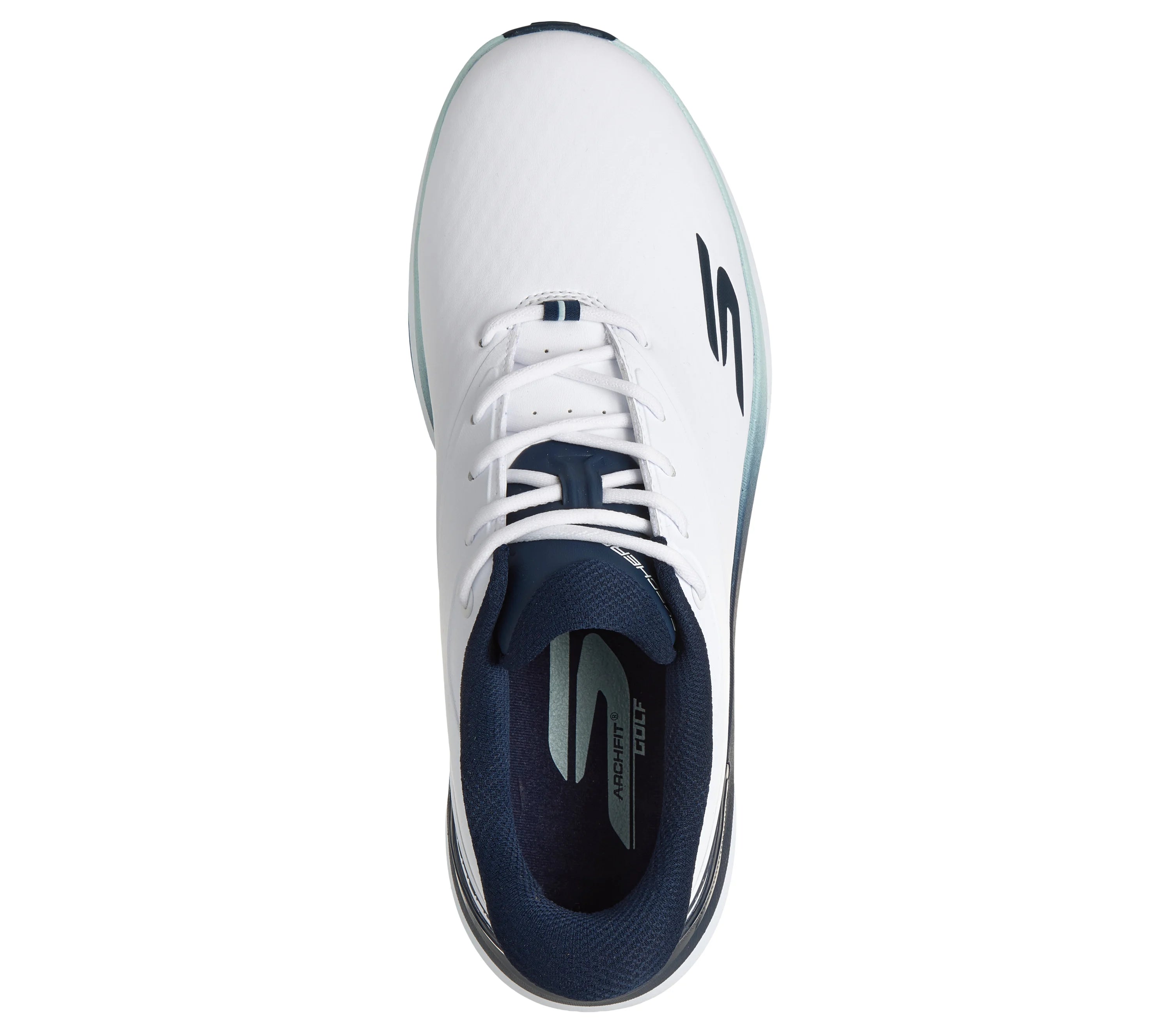 Skechers Blade Tour Slip-ins Men's Golf Shoes White Blue