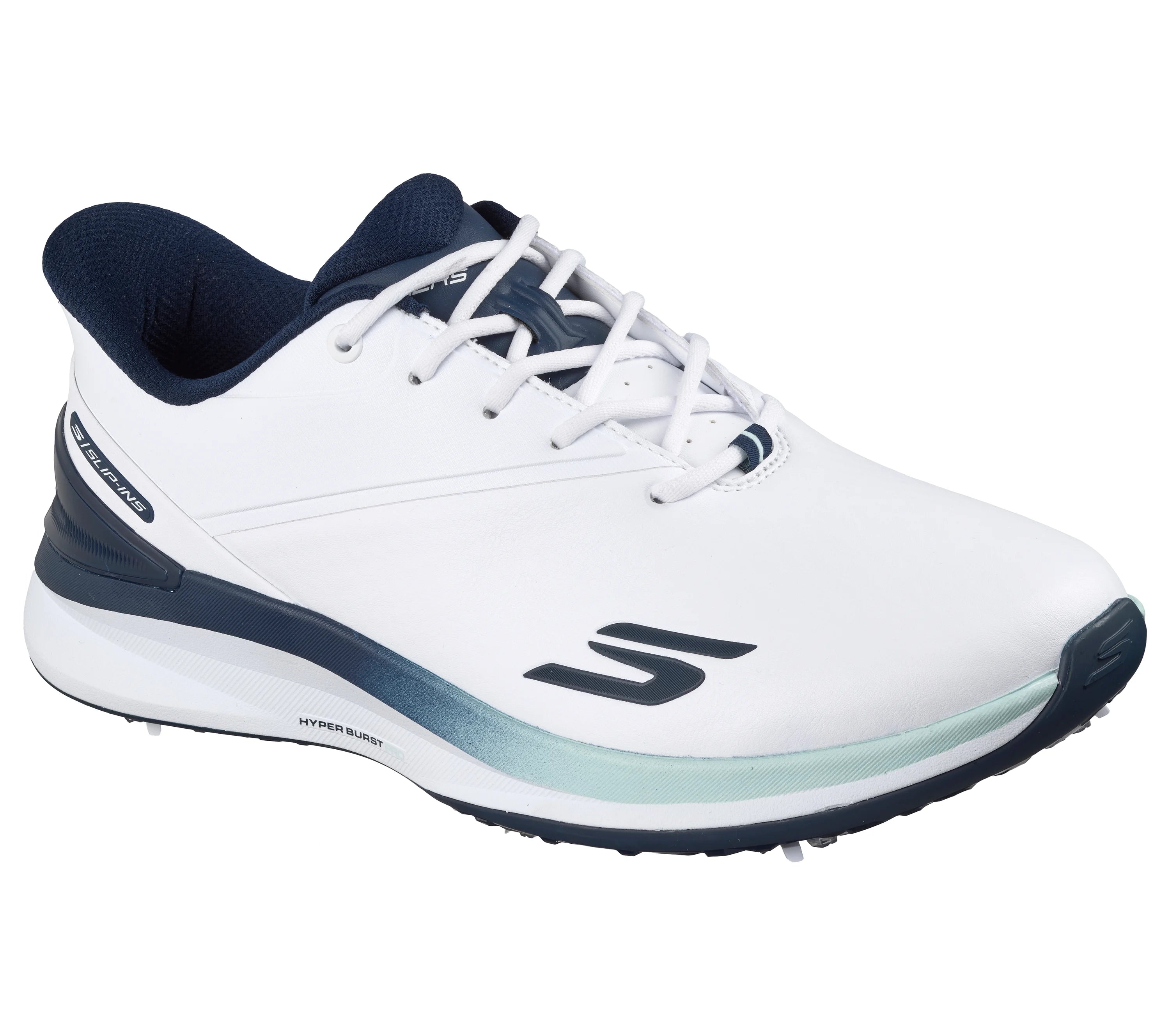 Skechers Blade Tour Slip-ins Men's Golf Shoes White Blue