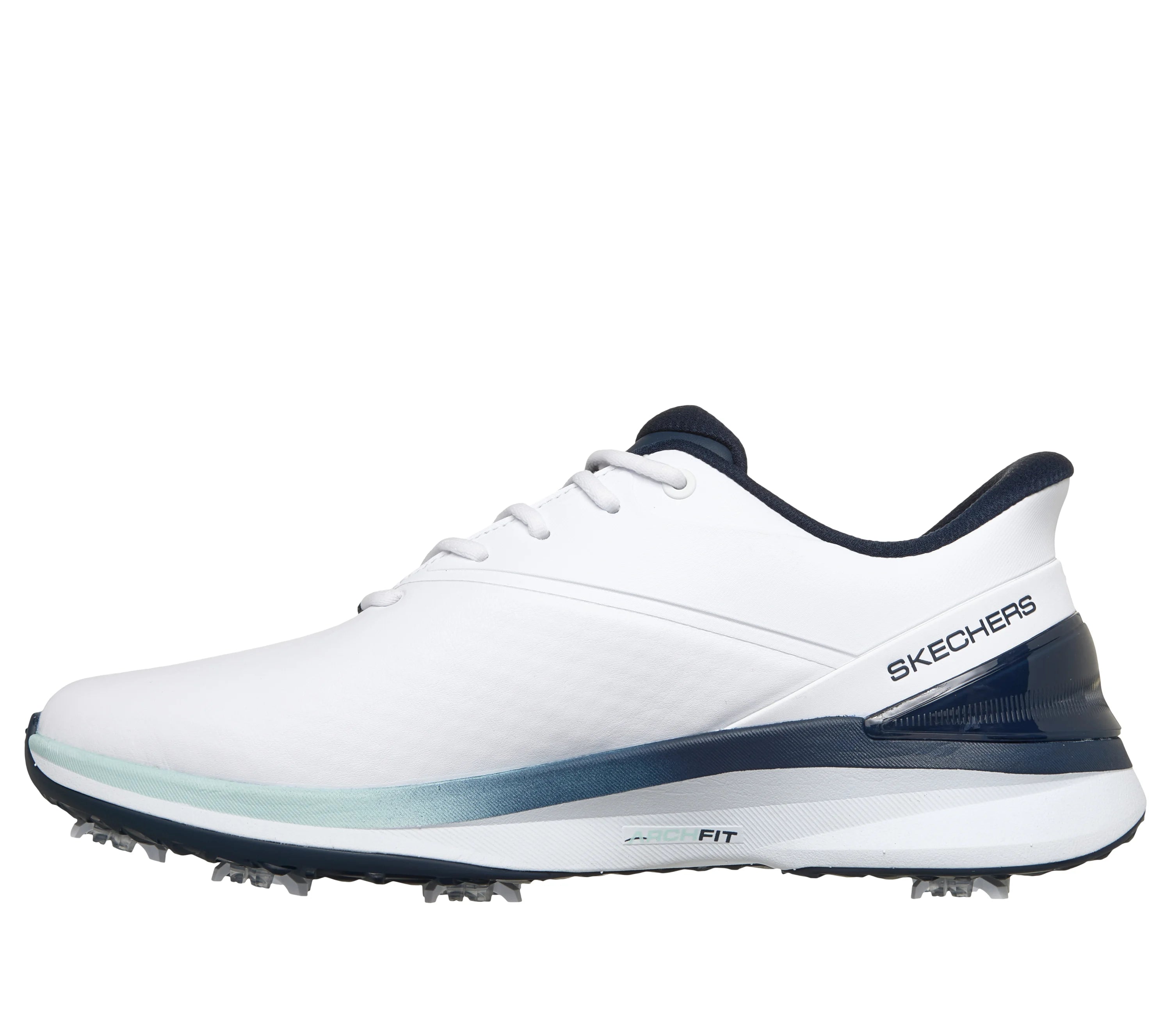 Skechers Blade Tour Slip-ins Men's Golf Shoes White Blue
