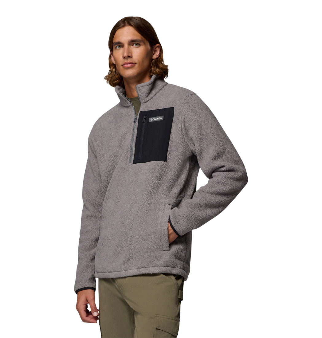 Columbia Men's Jasper Ridge™ Pebbled Half Zip Fleece