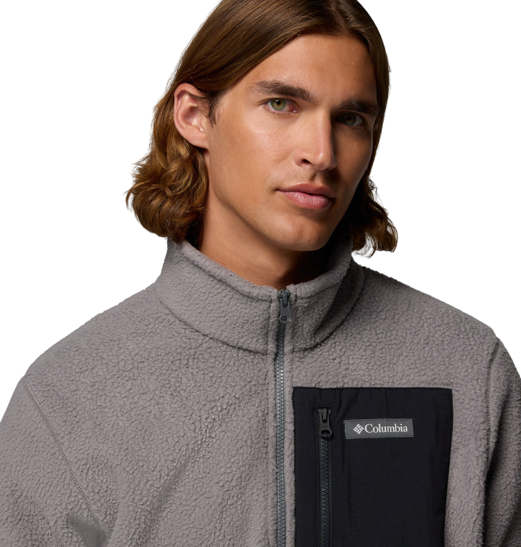 Columbia Men's Jasper Ridge™ Pebbled Half Zip Fleece