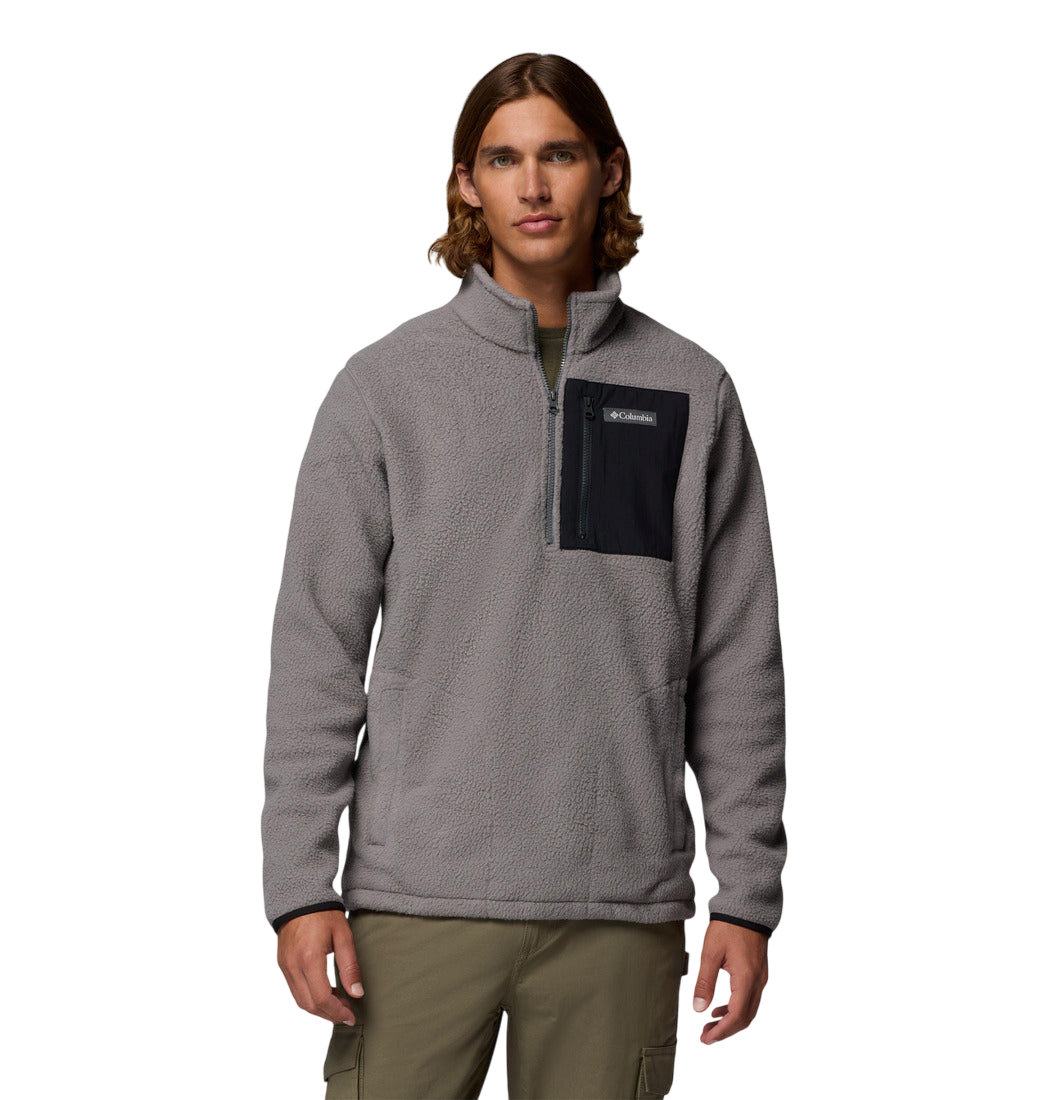 Columbia Men's Jasper Ridge™ Pebbled Half Zip Fleece