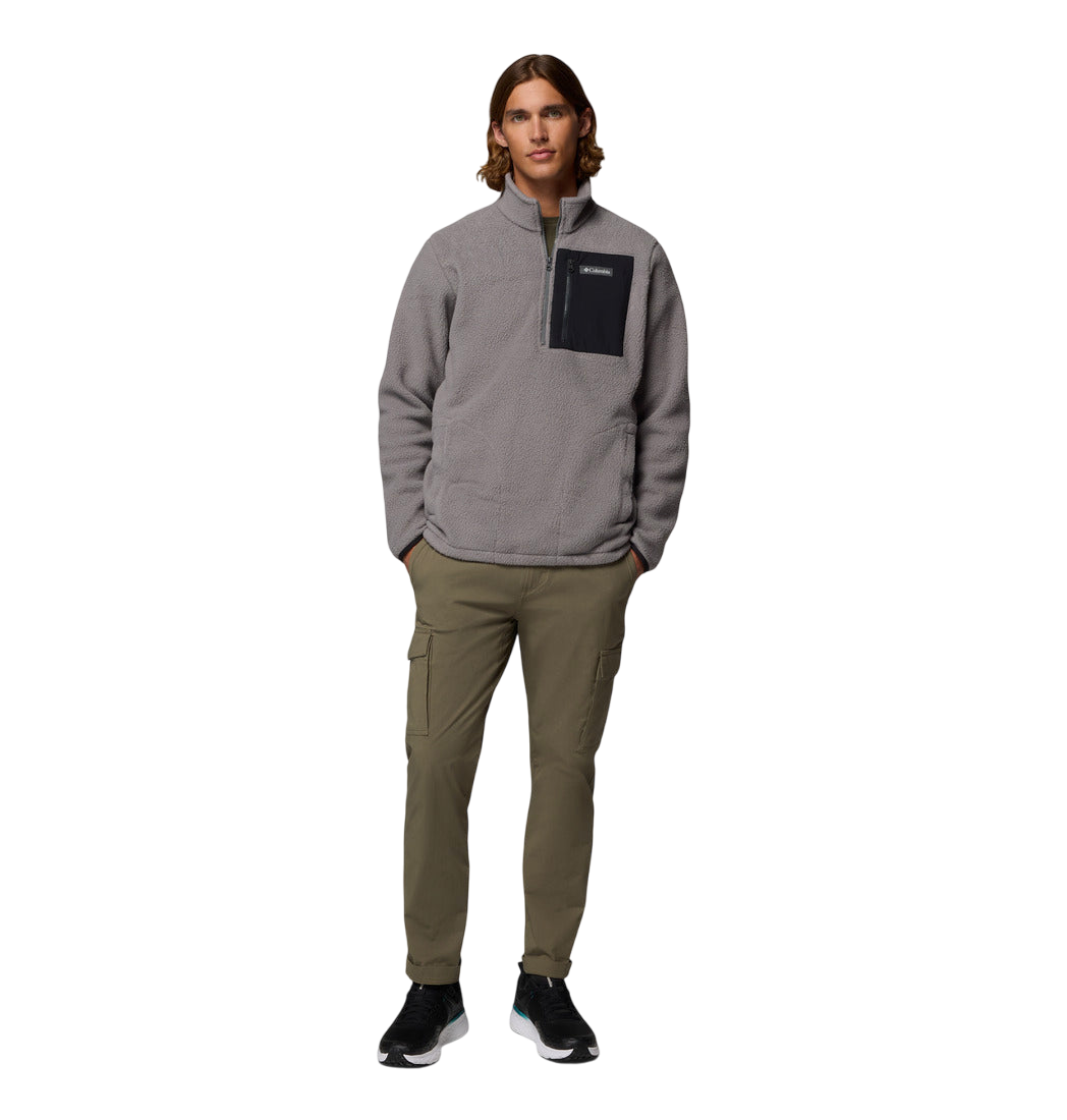 Columbia Men's Jasper Ridge™ Pebbled Half Zip Fleece