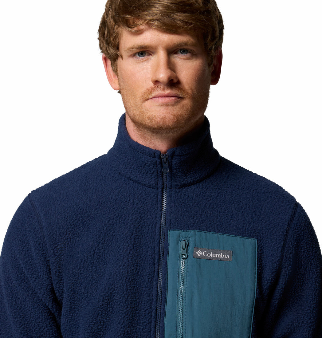 Columbia Jasper Ridge™ Pebbled Fleece Jacket Navy