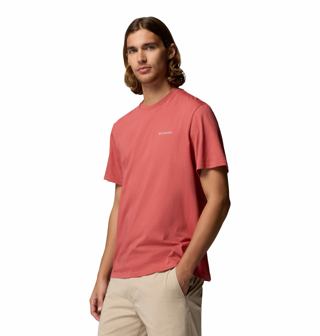 Columbia Organic Cotton T-Shirt Washed Red