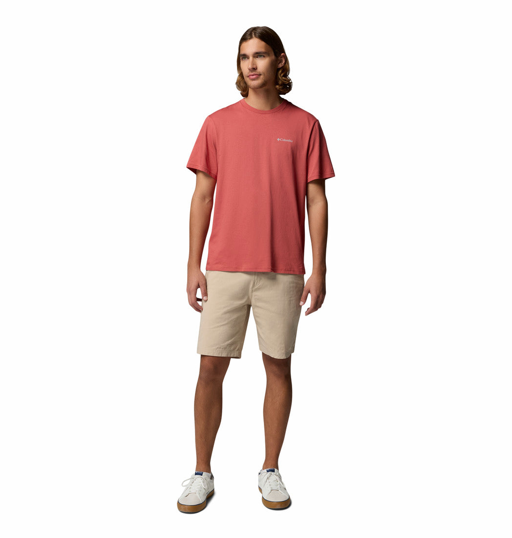 Columbia Organic Cotton T-Shirt Washed Red
