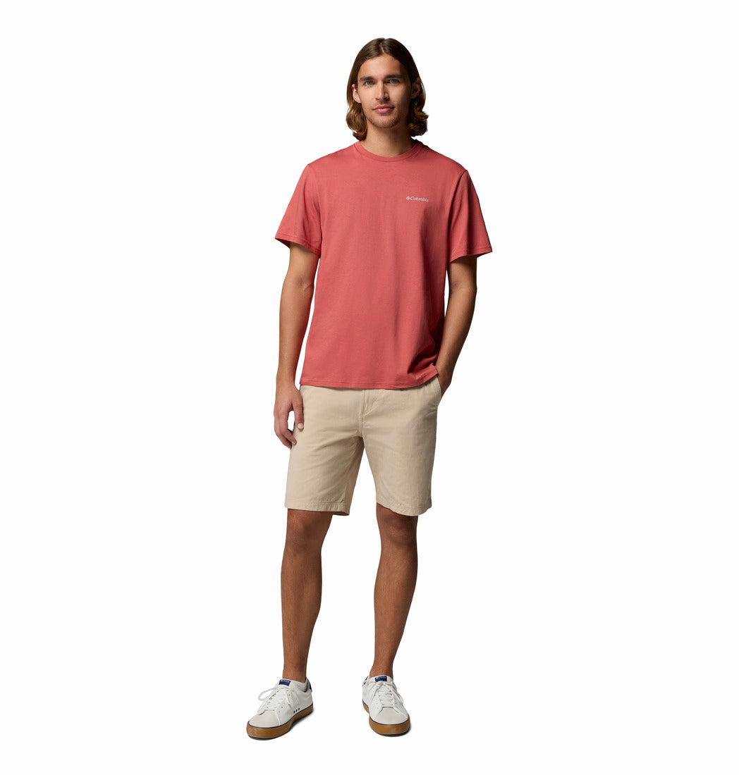 Columbia Organic Cotton T-Shirt Washed Red