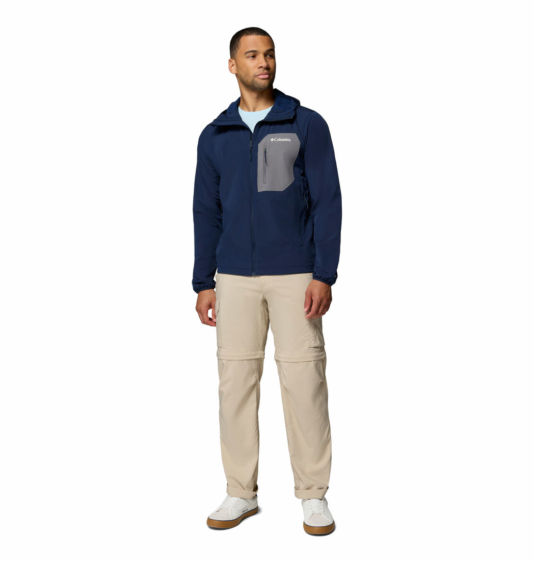 Columbia Tall Heights™ III Hooded Softshell Jacket Navy City Grey