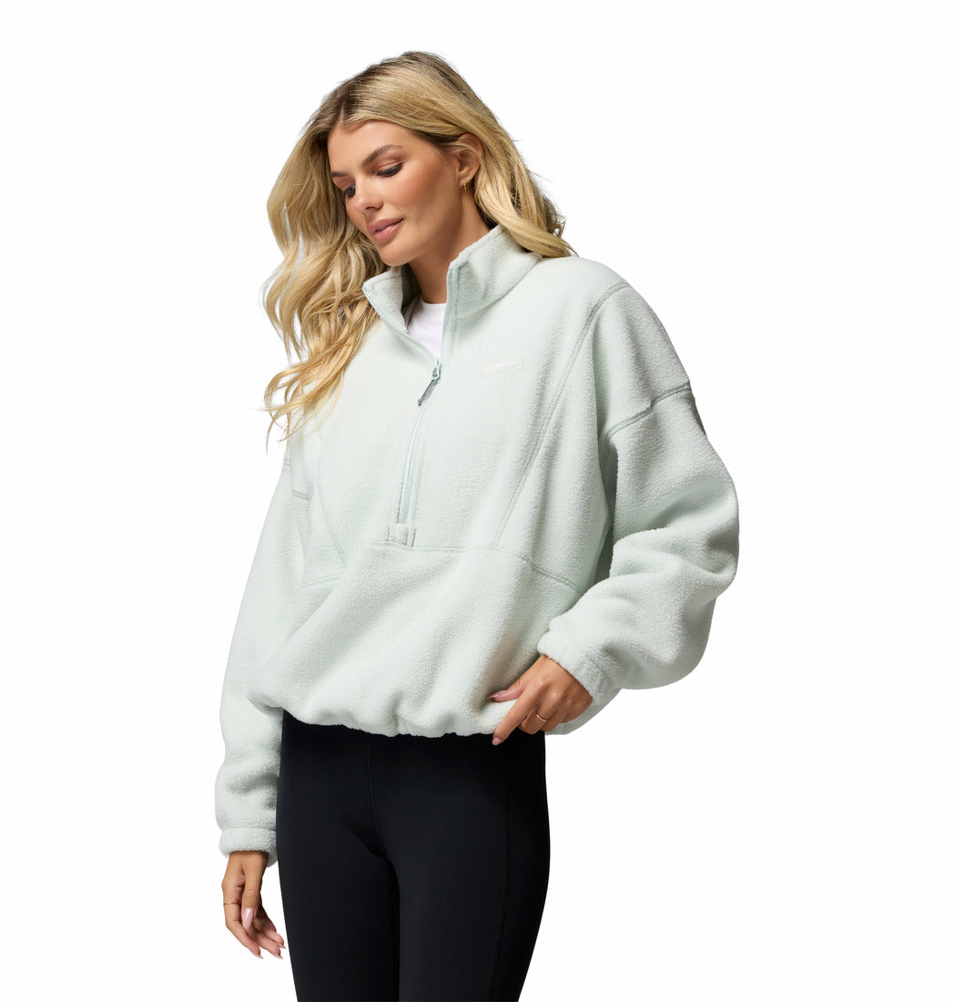 Columbia Women's Timber Meadow™ MTR Half Zip Sherpa Fleece Tea Light