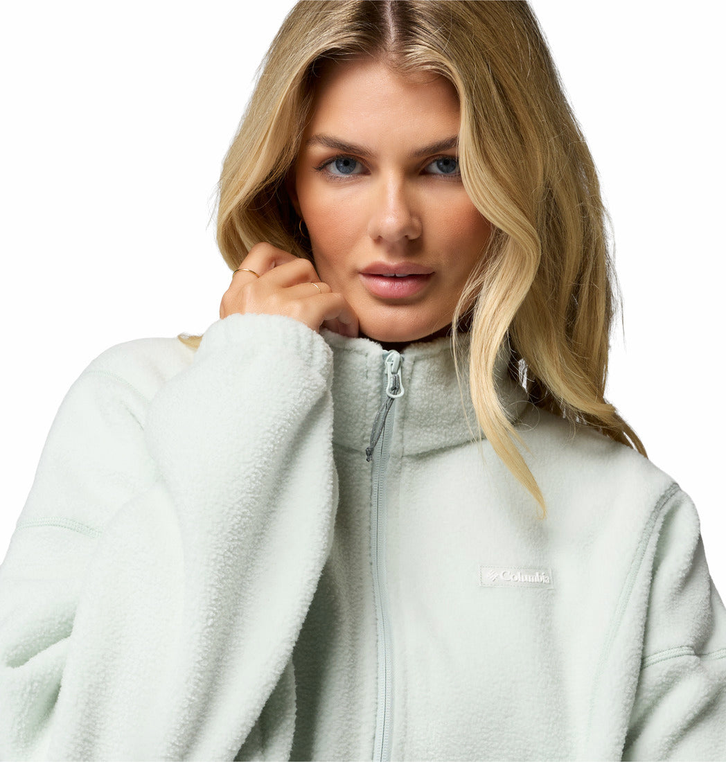 Columbia Women's Timber Meadow™ MTR Half Zip Sherpa Fleece Tea Light