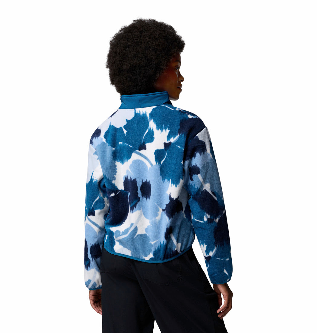 Columbia Women's Sequoia Grove™ II Printed Half Zip Fleece Phoenix Blue