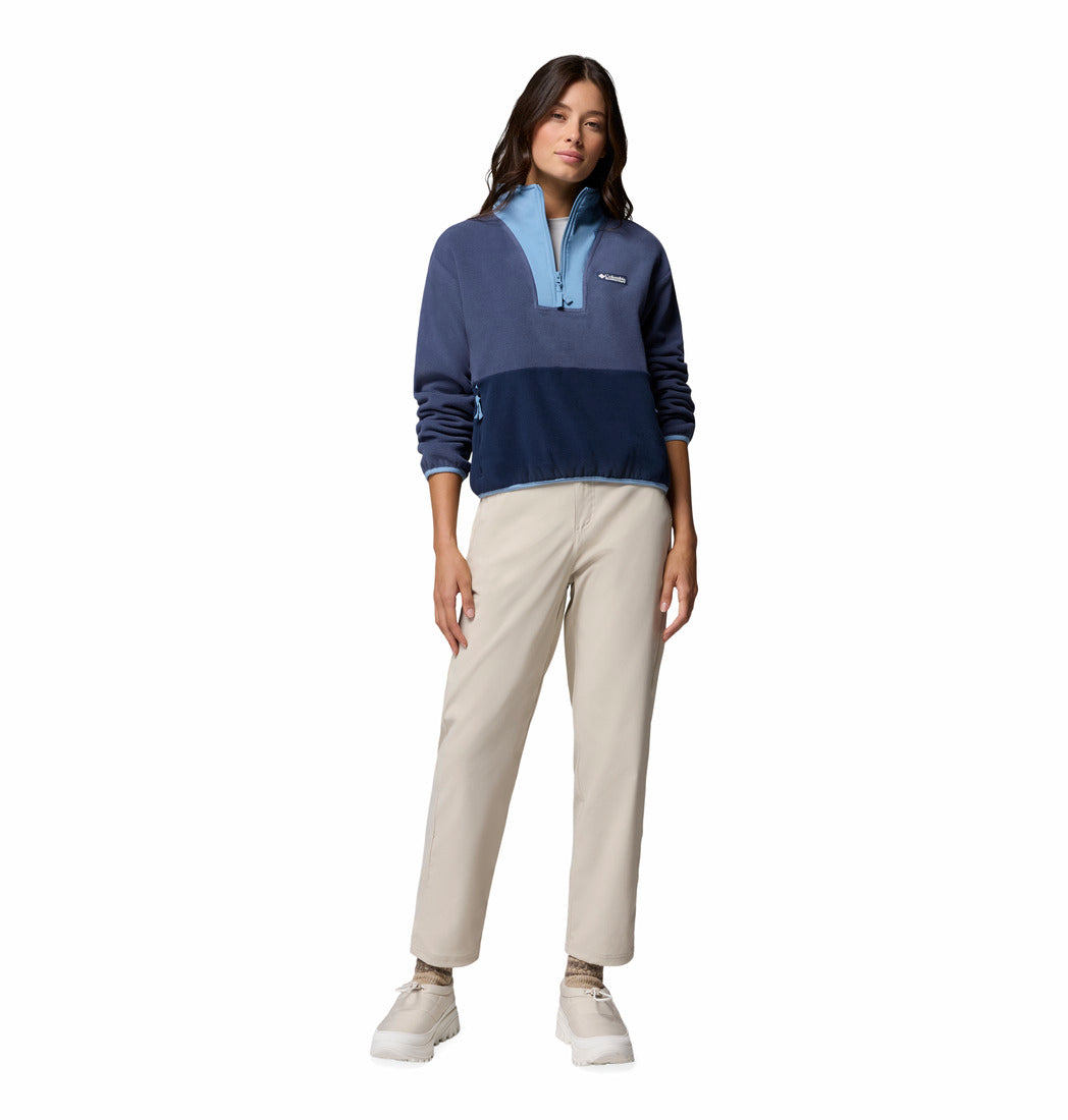 Columbia Women’s Sequoia Grove™ II Half Zip Fleece Navy Rainy Day