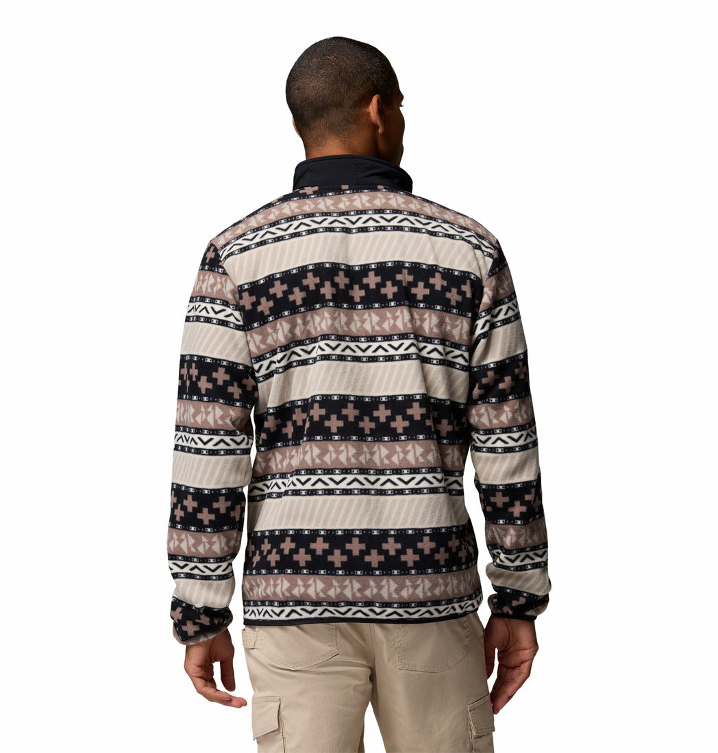 Columbia Men's Sequoia Grove™ II Printed Fleece Jacket Black Wizard