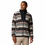 Columbia Men's Sequoia Grove™ II Printed Fleece Jacket Black Wizard