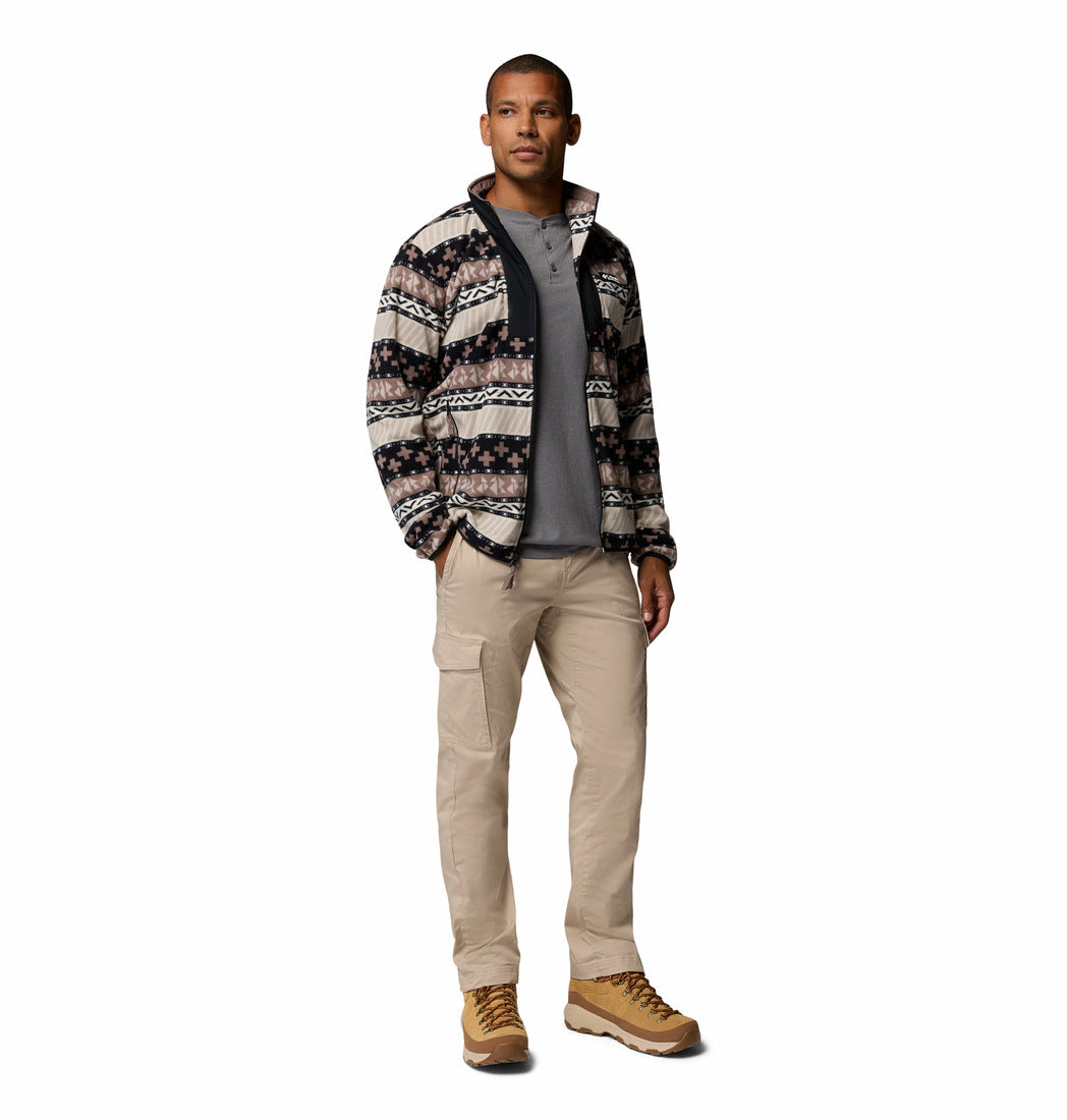Columbia Men's Sequoia Grove™ II Printed Fleece Jacket Black Wizard
