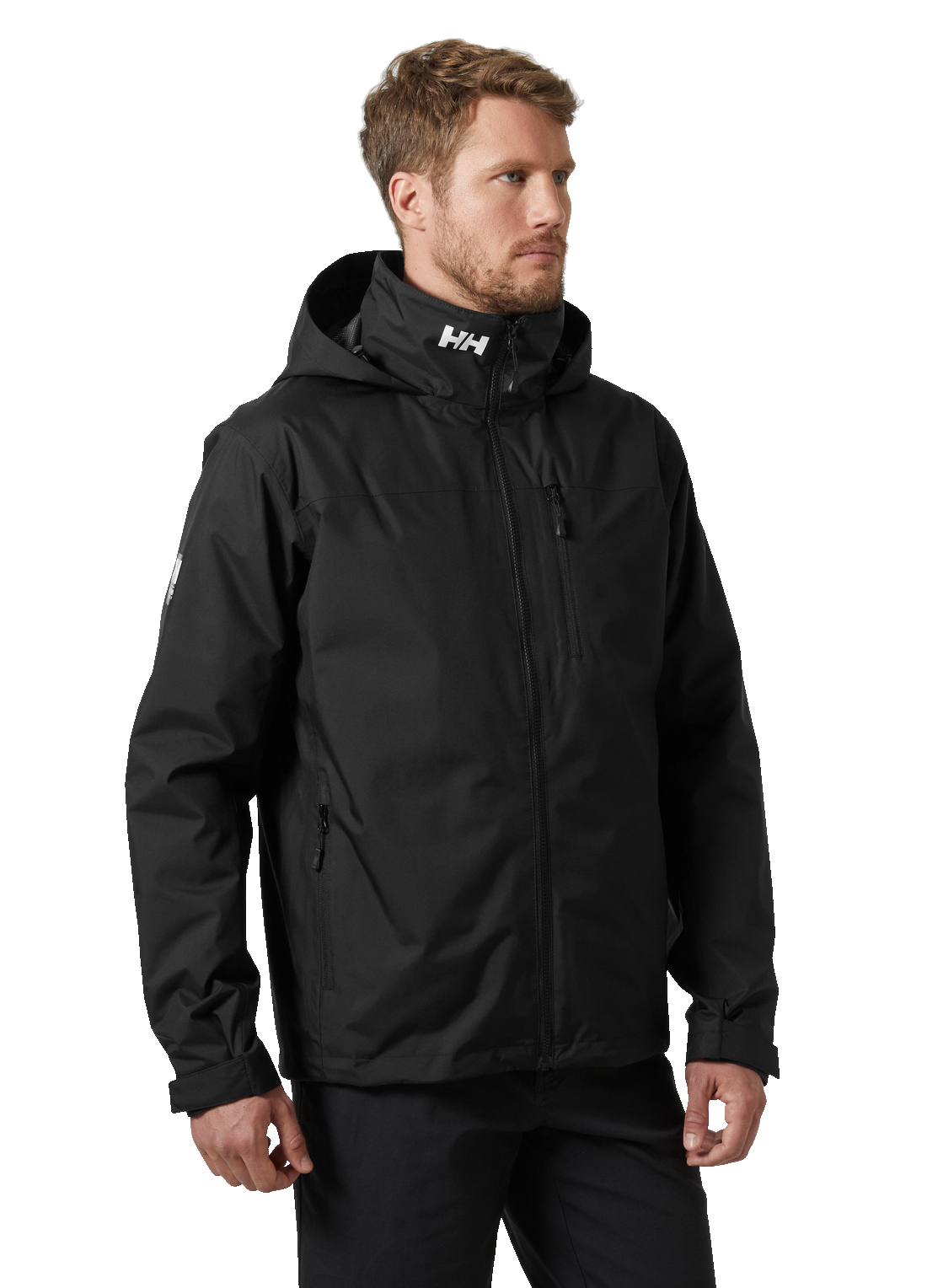 Helly Hansen Crew Hooded Midlayer Jacket 2.0 Black