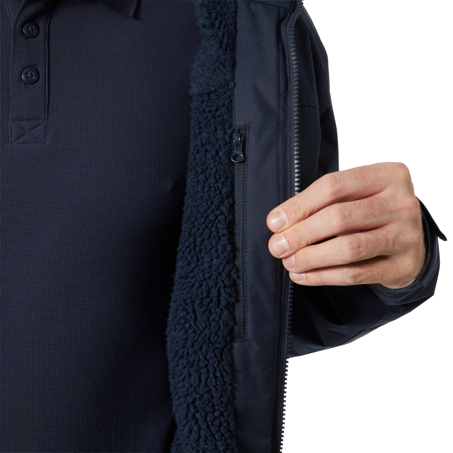 Helly Hansen Crew Hooded Midlayer Jacket 2.0 Navy