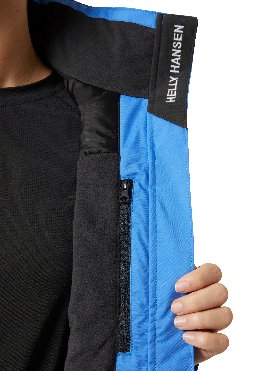 Helly Hansen Women's Crew Hooded Midlayer Jacket 2.0 Ultra Blue