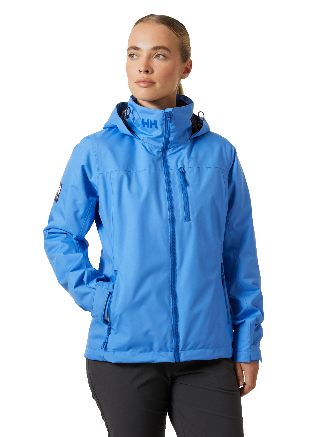 Helly Hansen Women's Crew Hooded Midlayer Jacket 2.0 Ultra Blue