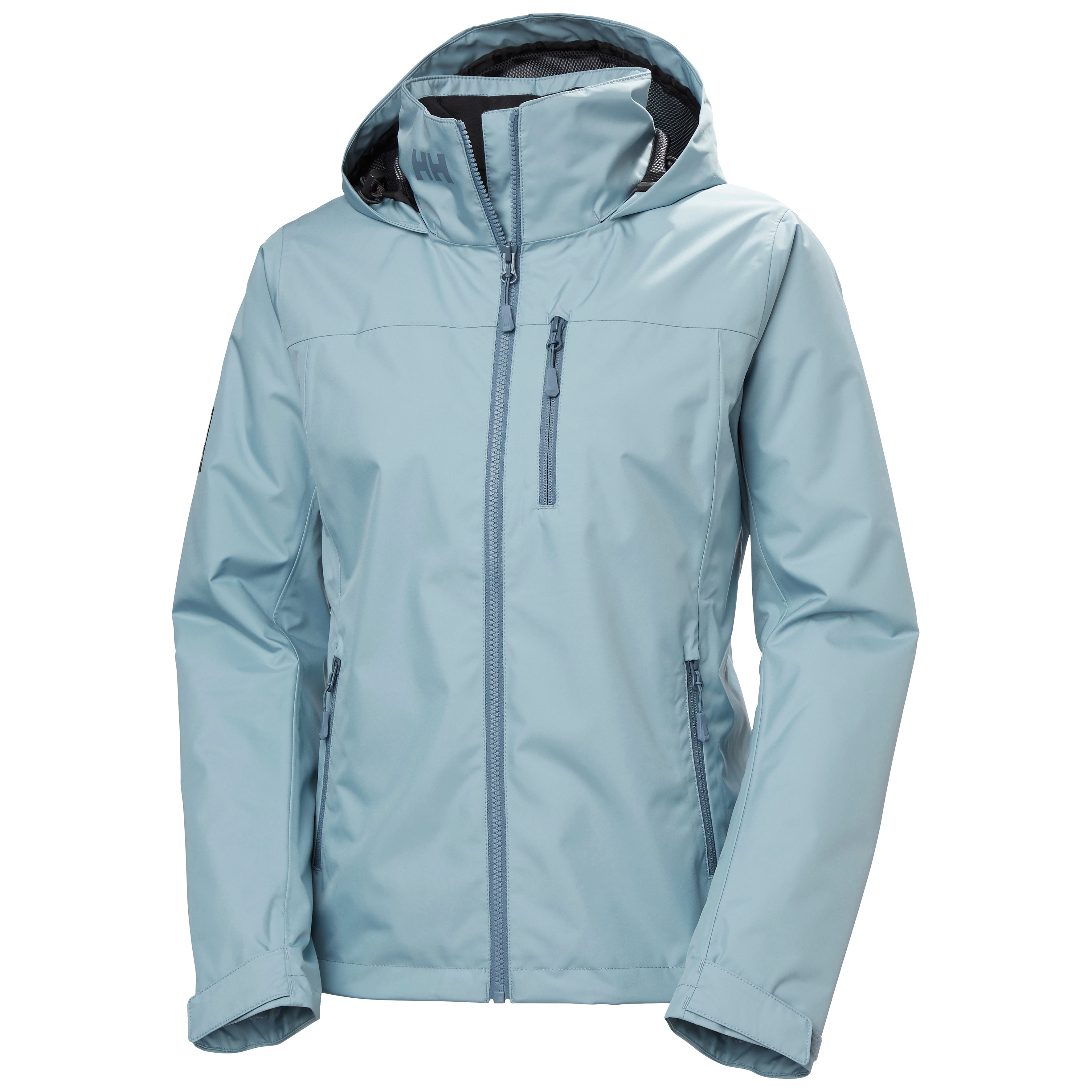 Helly Hansen Women's Crew Hooded Midlayer Jacket 2.0 Windy Blue