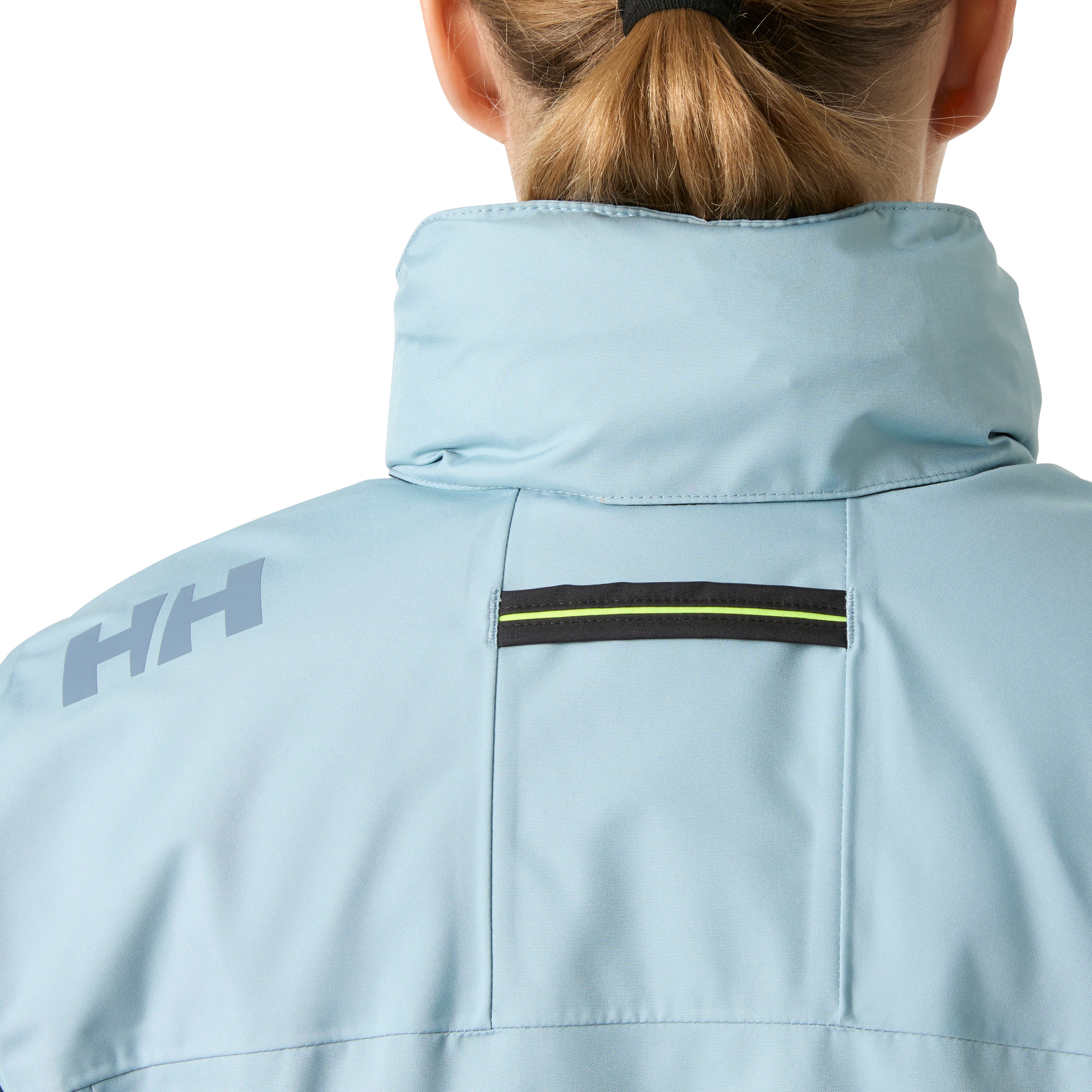 Helly Hansen Women's Crew Hooded Midlayer Jacket 2.0 Windy Blue