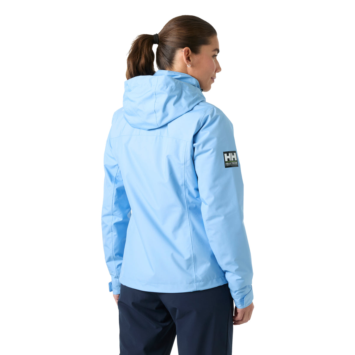 Helly Hansen Women's Crew Hooded Midlayer Jacket 2.0 Bright Blue