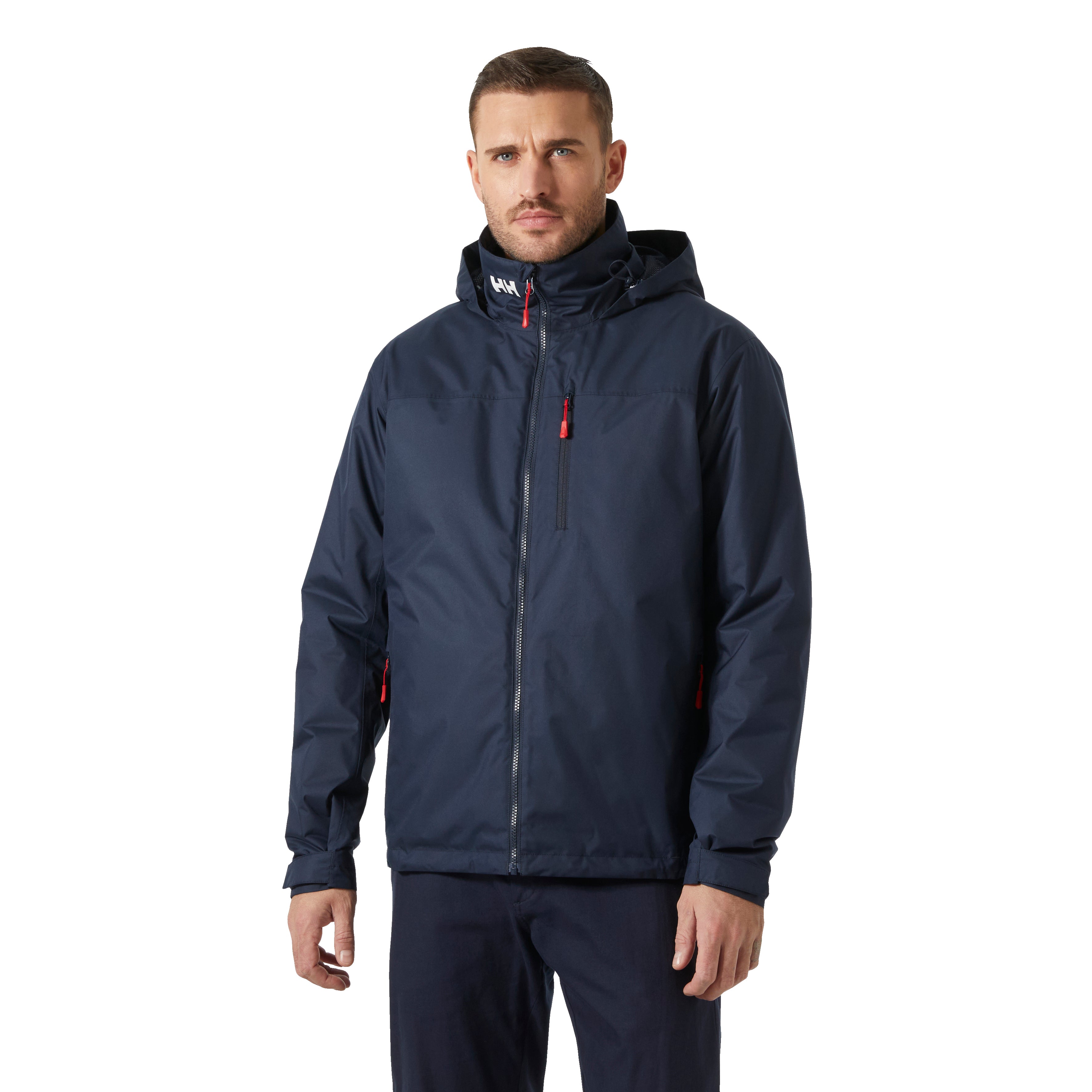Helly Hansen Men's Crew Hooded Pile Jacket Navy